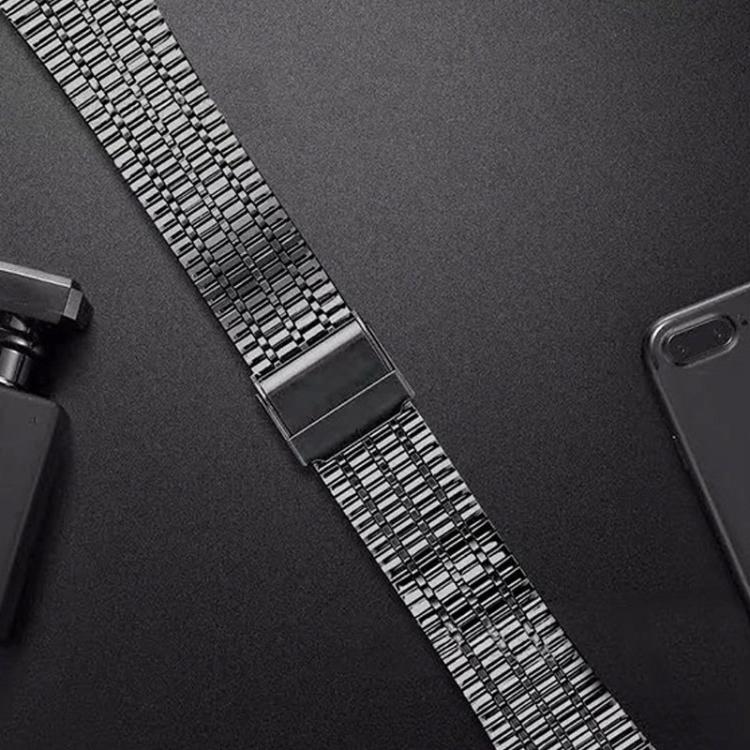 Bracelet de montre en acier inoxydable à sept perles, pour Samsung Galaxy Watch 7 / 6 / 5 / 4