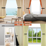 Boucle de rideau sans perforation en acrylique YX170, YX170