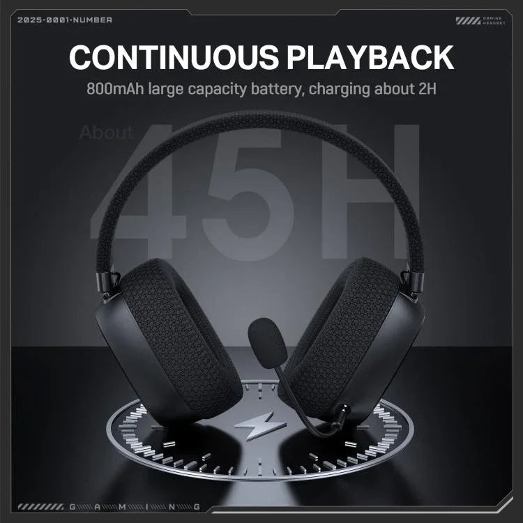 Casque de jeu e-sport filaire ONIKUMA GT839 Bluetooth 5.4 2.4G