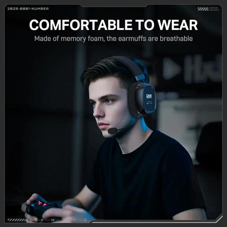 Casque de jeu e-sport filaire ONIKUMA GT839 Bluetooth 5.4 2.4G