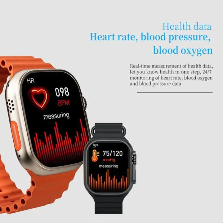 C900 Ultra3 2.09 pouces Écran TFT BT Montre connectée Prise en charge des gestes pour répondre aux appels