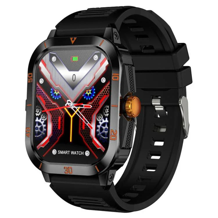 Montre connectée C50 Pro avec écran TFT 2,19 pouces, Bluetooth et surveillance de la fréquence cardiaque pour les activités de plein air