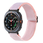 Bracelet de montre tressé en nylon à motif ondulé, pour Samsung Galaxy Watch8 / Watch8 Classic