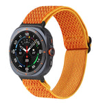 Bracelet de montre tressé en nylon à motif ondulé, pour Samsung Galaxy Watch8 / Watch8 Classic