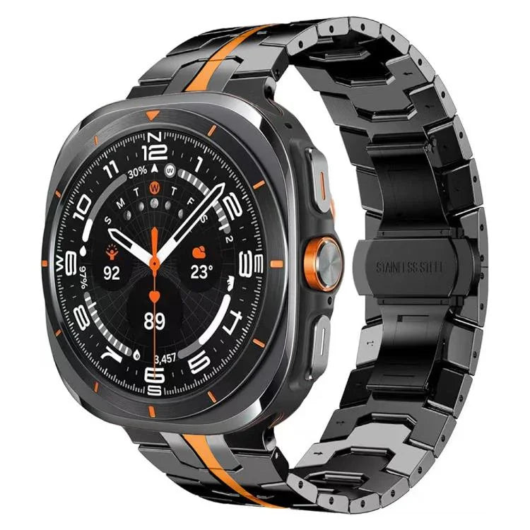 Bracelet de montre à boucle papillon en alliage de titane, pour Samsung Galaxy Watch8 / Watch8 Classic