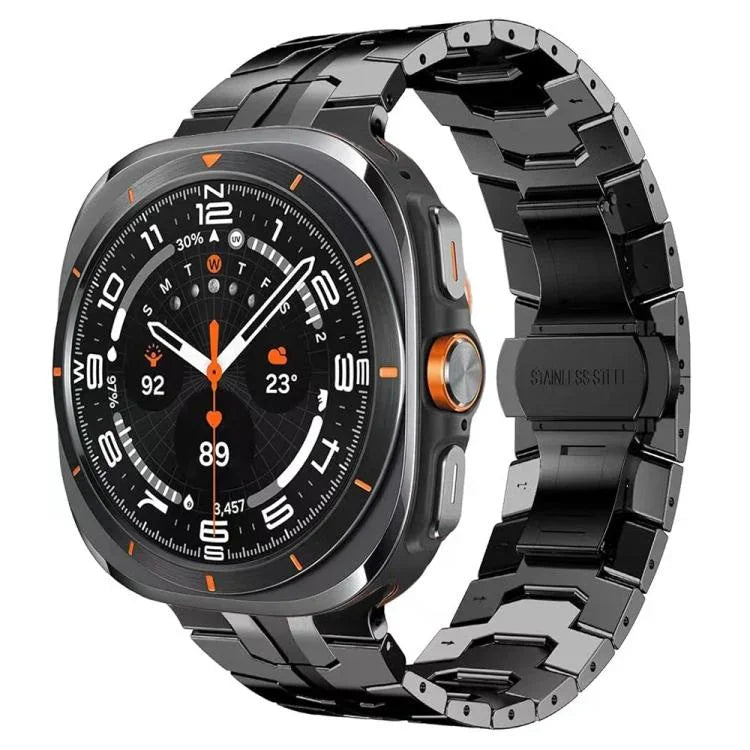 Bracelet de montre à boucle papillon en alliage de titane, pour Samsung Galaxy Watch8 / Watch8 Classic