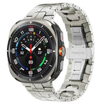 Bracelet de montre à boucle papillon en alliage de titane, pour Samsung Galaxy Watch8 / Watch8 Classic