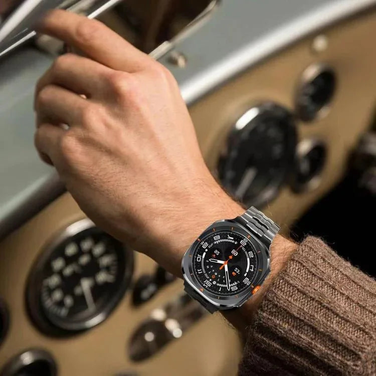 Bracelet de montre à boucle papillon en alliage de titane, pour Samsung Galaxy Watch8 / Watch8 Classic
