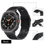 Bracelet de montre en alliage de titane avec boucle de sécurité, pour Samsung Galaxy Watch8 / Watch8 Classic