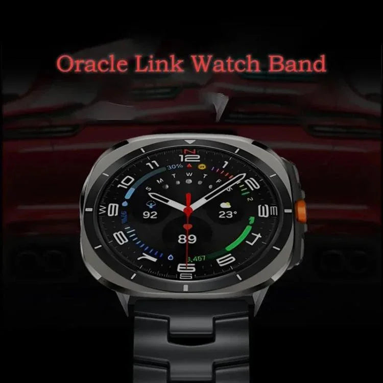 Bracelet de montre en alliage de titane avec boucle de sécurité, pour Samsung Galaxy Watch8 / Watch8 Classic