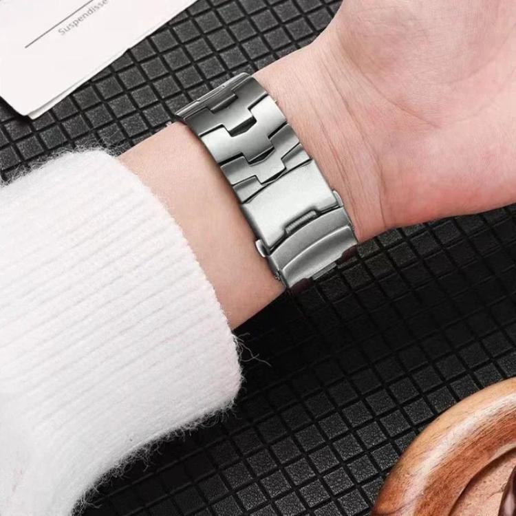 Bracelet de montre en alliage de titane avec boucle de sécurité, pour Samsung Galaxy Watch8 / Watch8 Classic