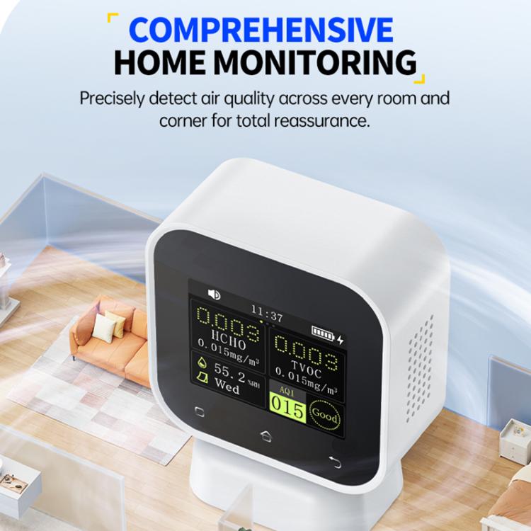 Moniteur de qualité de l'air intérieur 4 en 1 FNIRSI SFD?02