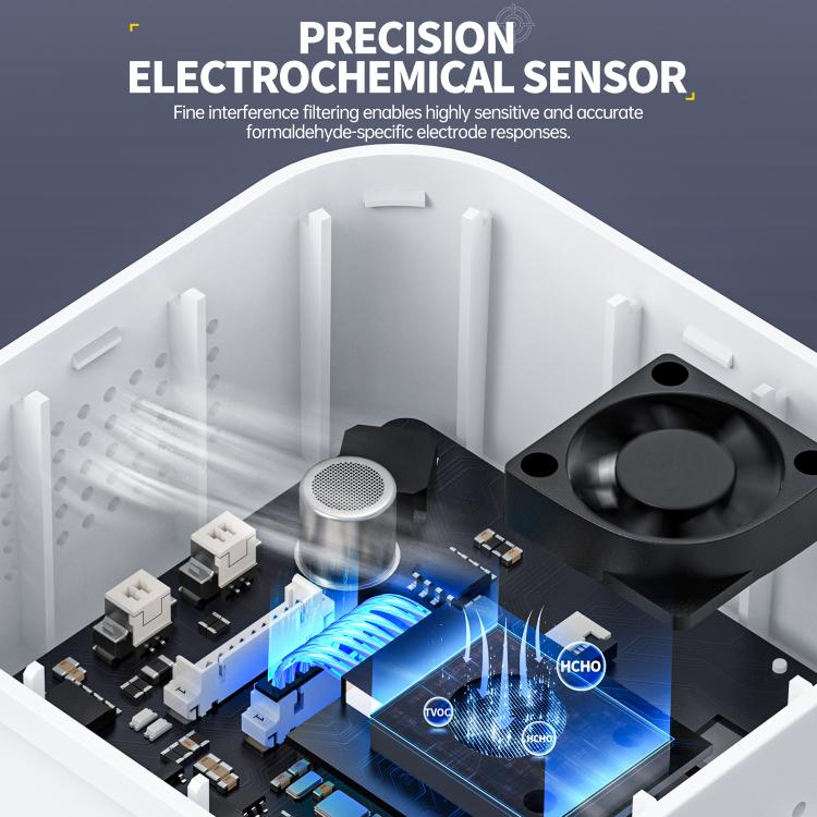 Moniteur de qualité de l'air intérieur 4 en 1 FNIRSI SFD?02