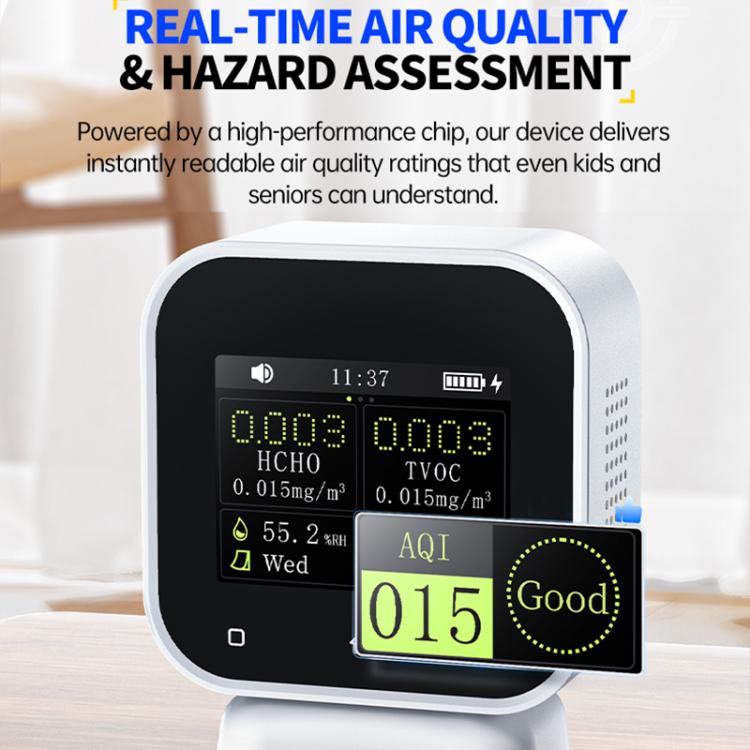 Moniteur de qualité de l'air intérieur 4 en 1 FNIRSI SFD?02