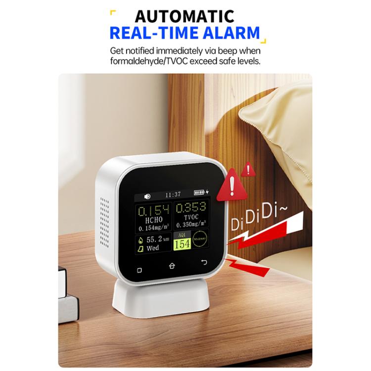 Moniteur de qualité de l'air intérieur 4 en 1 FNIRSI SFD?02