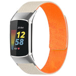 xDfind Litchi Texture Magnetic Silicone Watch Band, For Fitbit Charge 5 / Charge 6, For Fitbit Versa 4/Versa3/Sense2/Sense, For Fitbit Luxe / Special Edition, For Fitbit Inspire 2 / Ace 3, For Fitbit Charge 4 / Charge 3