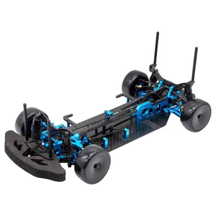 Châssis à transmission par courroie PMM Racing Trf416 1:10 4WD pour voiture télécommandée