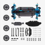 Châssis à transmission par courroie PMM Racing Trf416 1:10 4WD pour voiture télécommandée