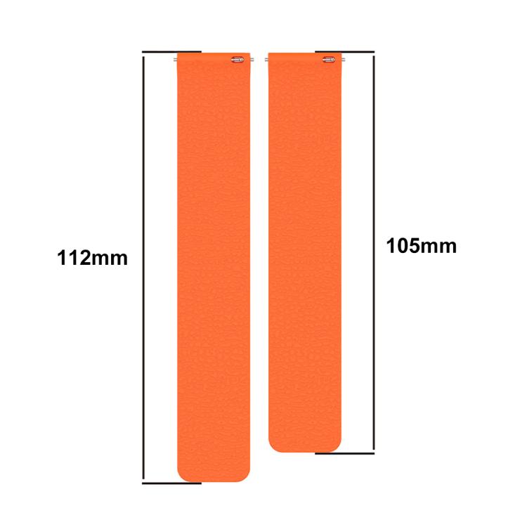 xDfind Litchi Texture Magnetic Silicone Watch Band, For Garmin Forerunner 35/30/35J 20mm