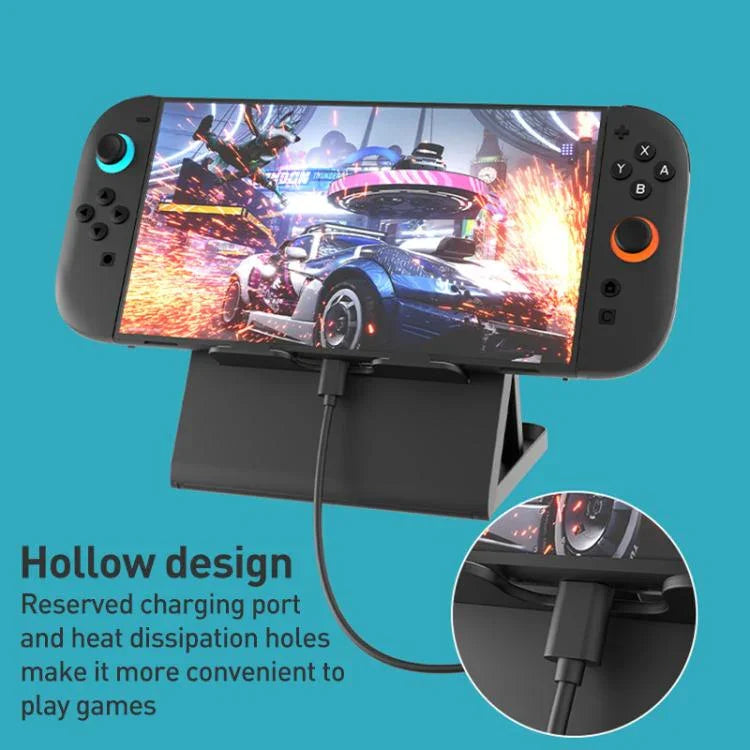 Pour Nintendo Switch 2 iPlay HBS-2819 Support de poignée simple et réglable