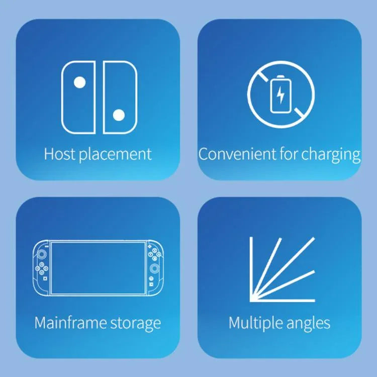 Pour Nintendo Switch 2 iPlay HBS-2819 Support de poignée simple et réglable