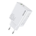 Chargeur rapide WK WP-U64 45W Kinkong Flash Charge USB+Type-C, prise EU, prise UK, prise US