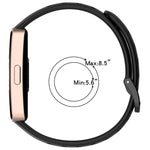 xDfind Hole Style Breathable Silicone Watch Band, For Huawei Band 10 / 9 / 8