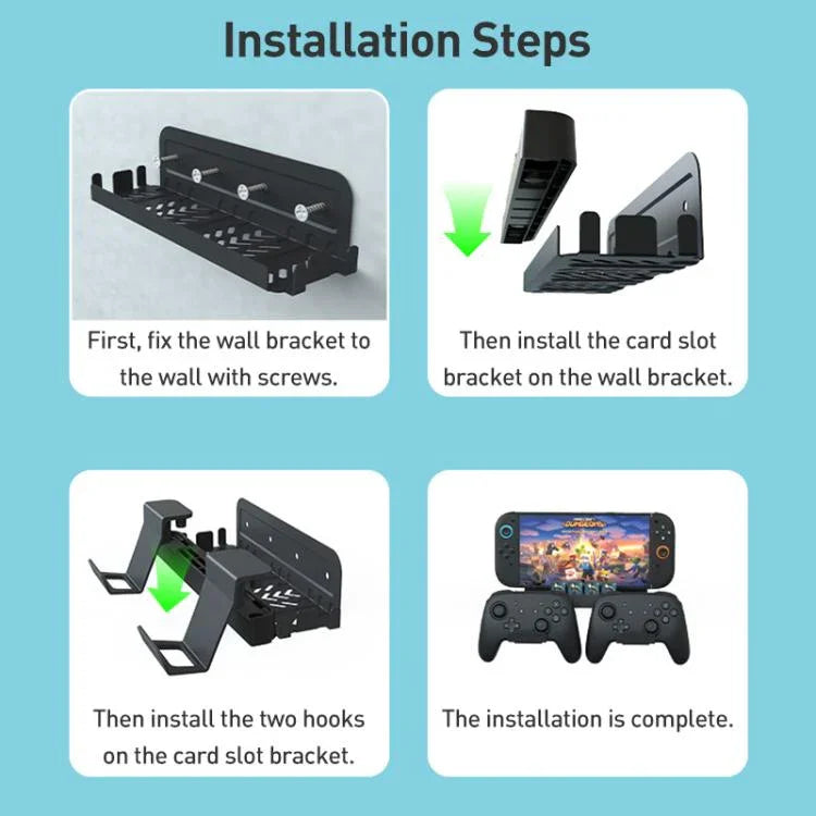 iPlay HBS-2836 Support mural universel pour manette de jeu