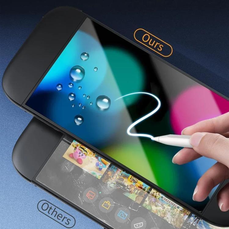 Film trempé HD à bords incurvés sans poussière, pour Nintendo Switch 2, pour Nintendo Switch OLED, pour Nintendo Switch
