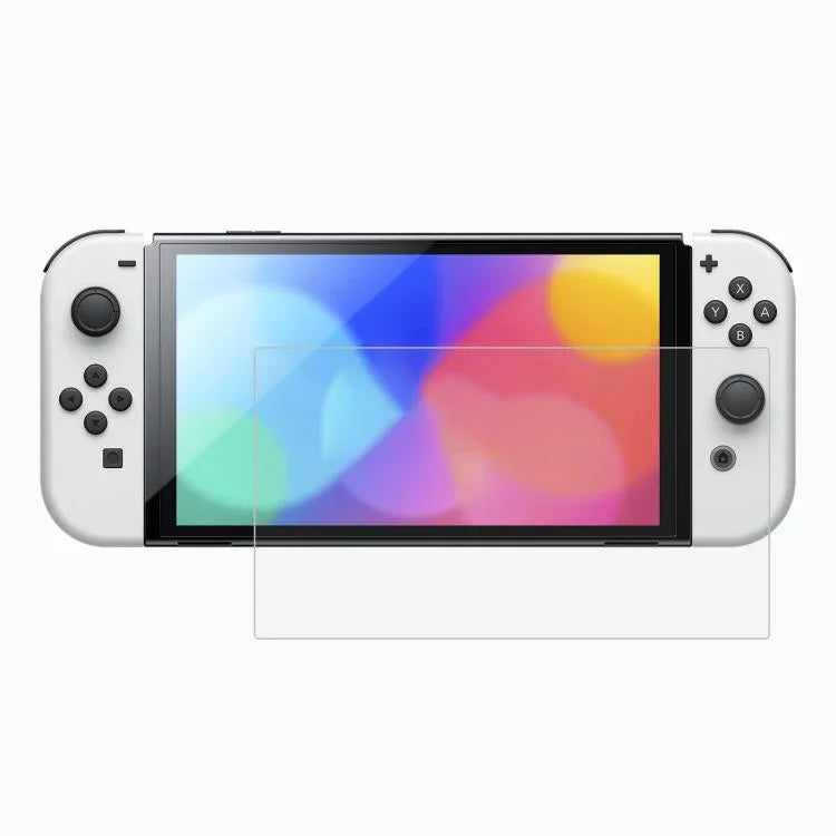 Film trempé HD à bords incurvés sans poussière, pour Nintendo Switch 2, pour Nintendo Switch OLED, pour Nintendo Switch