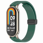 xDfind Folding Buckle Silicone Watch Band, For Xiaomi Smart Band 10 / 9 / 8 / NFC