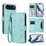 Étui de téléphone en cuir portefeuille à fermeture éclair multi-cartes motif papillon, pour iPhone 17e/16e, pour iPhone 17 Pro Max, pour iPhone 17 Pro, pour iPhone 17, pour iPhone Air, pour iPhone 16 Pro Max