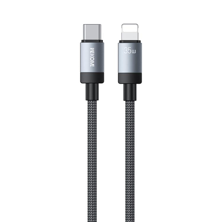 WK WDC-99 Série Kingkong Ruike Câble de Charge Tressé USB-C / Type-C vers 8 Broches 35W, Longueur : 1m, Type-C vers 8 Broches