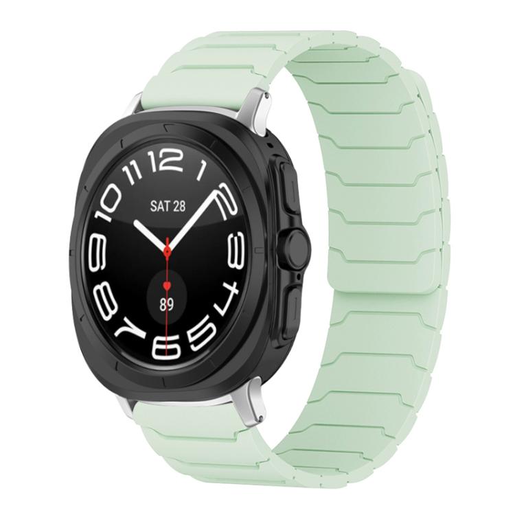 Bracelet de montre magnétique en silicone xDfind, compatible avec les Samsung Galaxy Watch Ultra / Ultra 2025, Galaxy Watch 8 / 8 Classic et Galaxy Watch 7 / 6 / 5 / FE.