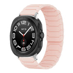 Bracelet de montre magnétique en silicone xDfind, compatible avec les Samsung Galaxy Watch Ultra / Ultra 2025, Galaxy Watch 8 / 8 Classic et Galaxy Watch 7 / 6 / 5 / FE.