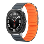 Bracelet de montre magnétique en silicone xDfind, compatible avec les Samsung Galaxy Watch Ultra / Ultra 2025, Galaxy Watch 8 / 8 Classic et Galaxy Watch 7 / 6 / 5 / FE.