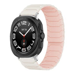 Bracelet de montre magnétique en silicone xDfind, compatible avec les Samsung Galaxy Watch Ultra / Ultra 2025, Galaxy Watch 8 / 8 Classic et Galaxy Watch 7 / 6 / 5 / FE.