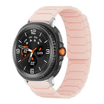 Bracelet de montre magnétique en silicone xDfind, compatible avec les Samsung Galaxy Watch Ultra / Ultra 2025, Galaxy Watch 8 / 8 Classic et Galaxy Watch 7 / 6 / 5 / FE.