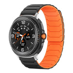 Bracelet de montre magnétique en silicone xDfind, compatible avec les Samsung Galaxy Watch Ultra / Ultra 2025, Galaxy Watch 8 / 8 Classic et Galaxy Watch 7 / 6 / 5 / FE.
