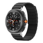 Bracelet de montre magnétique en silicone xDfind, compatible avec les Samsung Galaxy Watch Ultra / Ultra 2025, Galaxy Watch 8 / 8 Classic et Galaxy Watch 7 / 6 / 5 / FE.