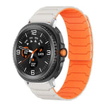Bracelet de montre magnétique en silicone xDfind, compatible avec les Samsung Galaxy Watch Ultra / Ultra 2025, Galaxy Watch 8 / 8 Classic et Galaxy Watch 7 / 6 / 5 / FE.