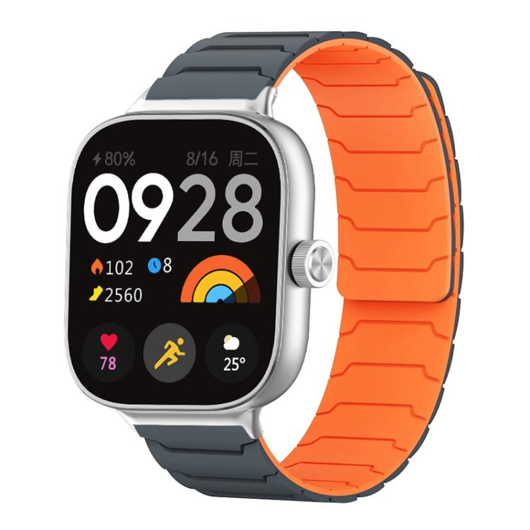xDfind Magnetic Silicone Watch Band, For Xiaomi Band 10 Pro/9 Pro/Redmi Watch 6/5/4, For Redmi Watch 3 Active / Watch 3 Lite, For Redmi Watch 3