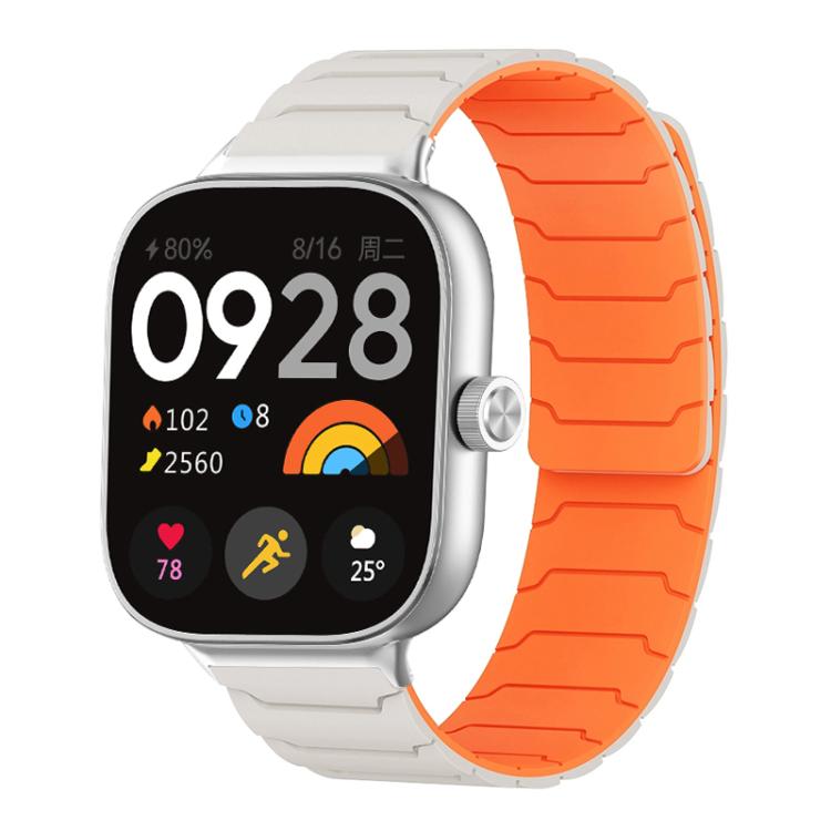 xDfind Magnetic Silicone Watch Band, For Xiaomi Band 10 Pro/9 Pro/Redmi Watch 6/5/4, For Redmi Watch 3 Active / Watch 3 Lite, For Redmi Watch 3