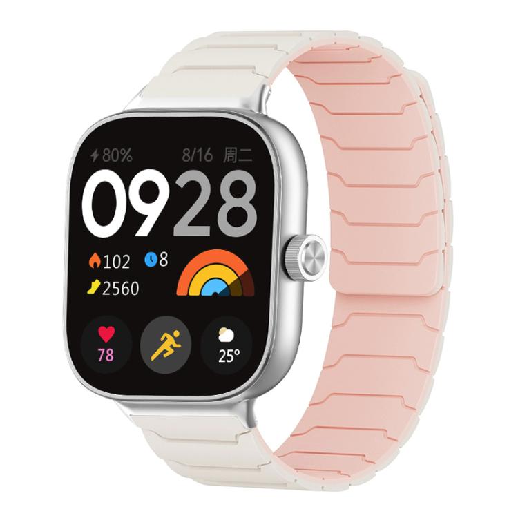 xDfind Magnetic Silicone Watch Band, For Xiaomi Band 10 Pro/9 Pro/Redmi Watch 6/5/4, For Redmi Watch 3 Active / Watch 3 Lite, For Redmi Watch 3