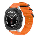 Bracelet de montre en toile de nylon à boucle annulaire xDfind, pour Samsung Galaxy Watch Ultra / Ultra 2025, pour Samsung Galaxy Watch8 / 8 Classic, pour Samsung Galaxy Watch 7 / 6 / 5 / FE, pour Samsung Galaxy Fit3 SM-R390