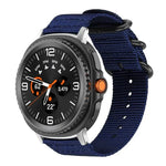 Bracelet de montre en toile de nylon à boucle annulaire xDfind, pour Samsung Galaxy Watch Ultra / Ultra 2025, pour Samsung Galaxy Watch8 / 8 Classic, pour Samsung Galaxy Watch 7 / 6 / 5 / FE, pour Samsung Galaxy Fit3 SM-R390