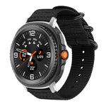 Bracelet de montre en toile de nylon à boucle annulaire xDfind, pour Samsung Galaxy Watch Ultra / Ultra 2025, pour Samsung Galaxy Watch8 / 8 Classic, pour Samsung Galaxy Watch 7 / 6 / 5 / FE, pour Samsung Galaxy Fit3 SM-R390