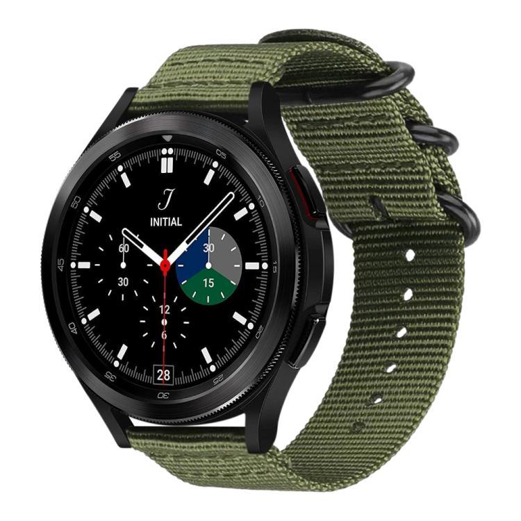 Bracelet de montre en toile de nylon à boucle annulaire xDfind, pour Samsung Galaxy Watch Ultra / Ultra 2025, pour Samsung Galaxy Watch8 / 8 Classic, pour Samsung Galaxy Watch 7 / 6 / 5 / FE, pour Samsung Galaxy Fit3 SM-R390