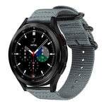 Bracelet de montre en toile de nylon à boucle annulaire xDfind, pour Samsung Galaxy Watch Ultra / Ultra 2025, pour Samsung Galaxy Watch8 / 8 Classic, pour Samsung Galaxy Watch 7 / 6 / 5 / FE, pour Samsung Galaxy Fit3 SM-R390