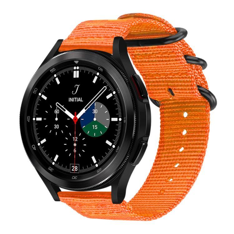 Bracelet de montre en toile de nylon à boucle annulaire xDfind, pour Samsung Galaxy Watch Ultra / Ultra 2025, pour Samsung Galaxy Watch8 / 8 Classic, pour Samsung Galaxy Watch 7 / 6 / 5 / FE, pour Samsung Galaxy Fit3 SM-R390